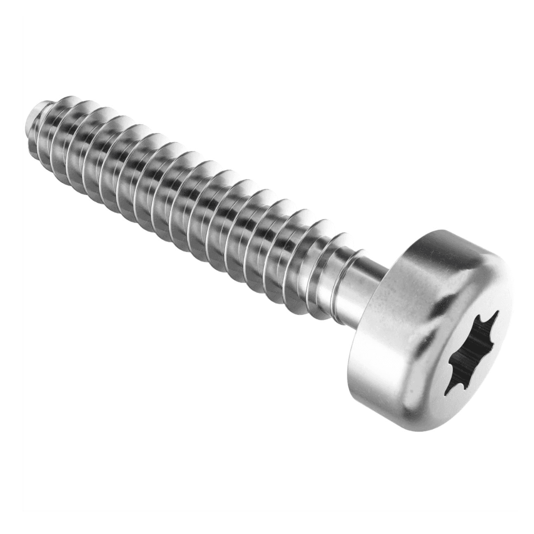 5/8 x 5/8" Alloy Steel Square Flat Machine Screw - Zinc Plated